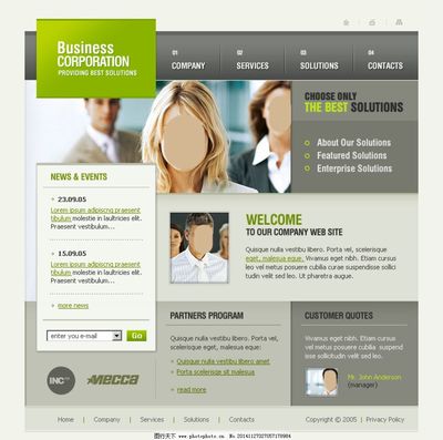 企業(yè)類國外網(wǎng)站設(shè)計(jì) 打造國際化與專業(yè)化的視覺體驗(yàn)